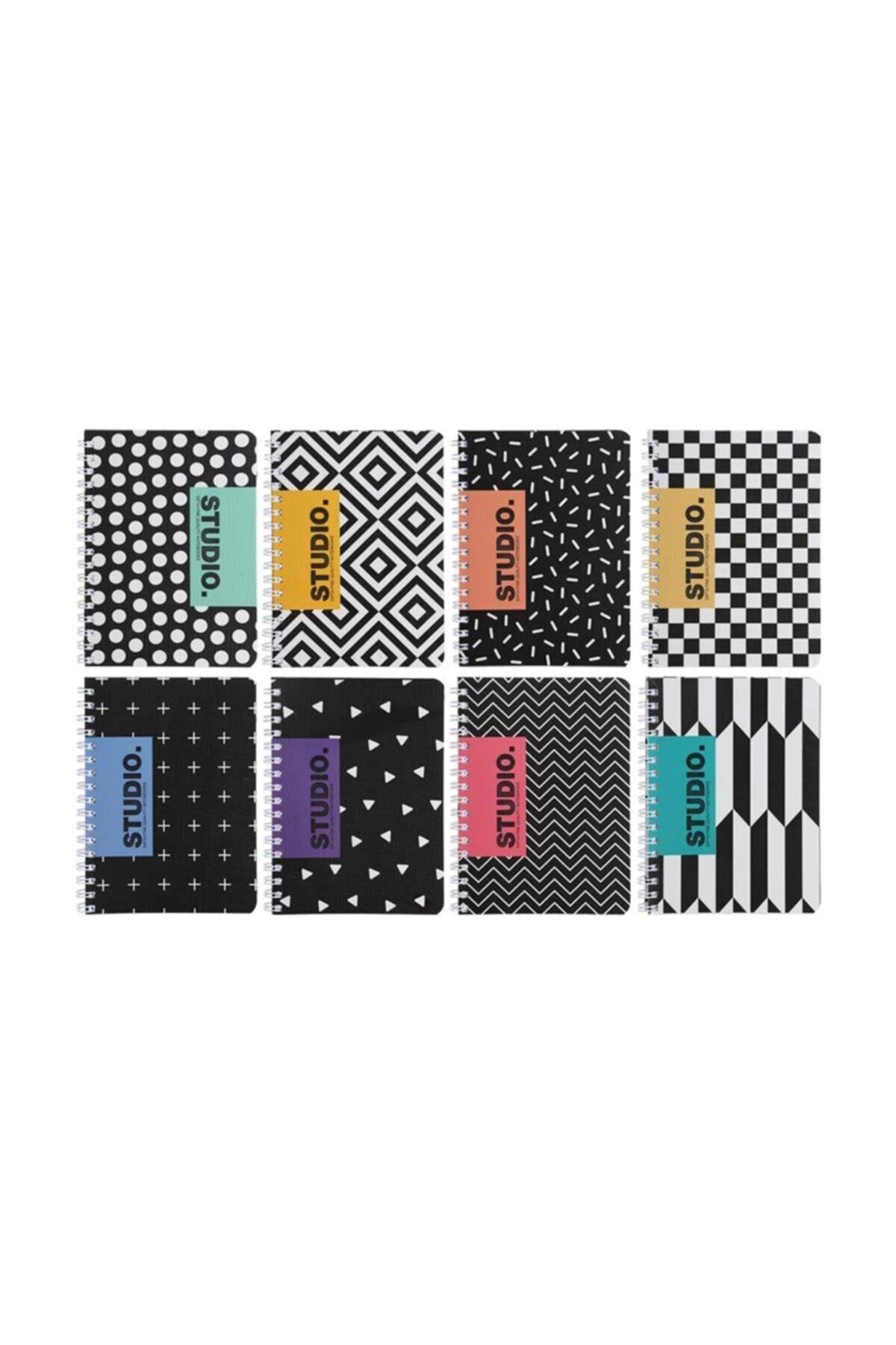 Studio Karton Kapak Defter A6 80 Yaprak Çizgili