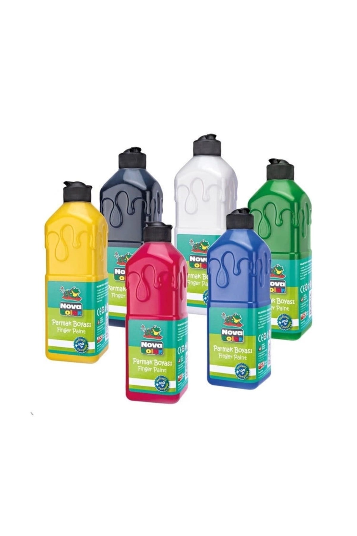 Supertrend Parmak Boyası 6 Renk x 250 gr.