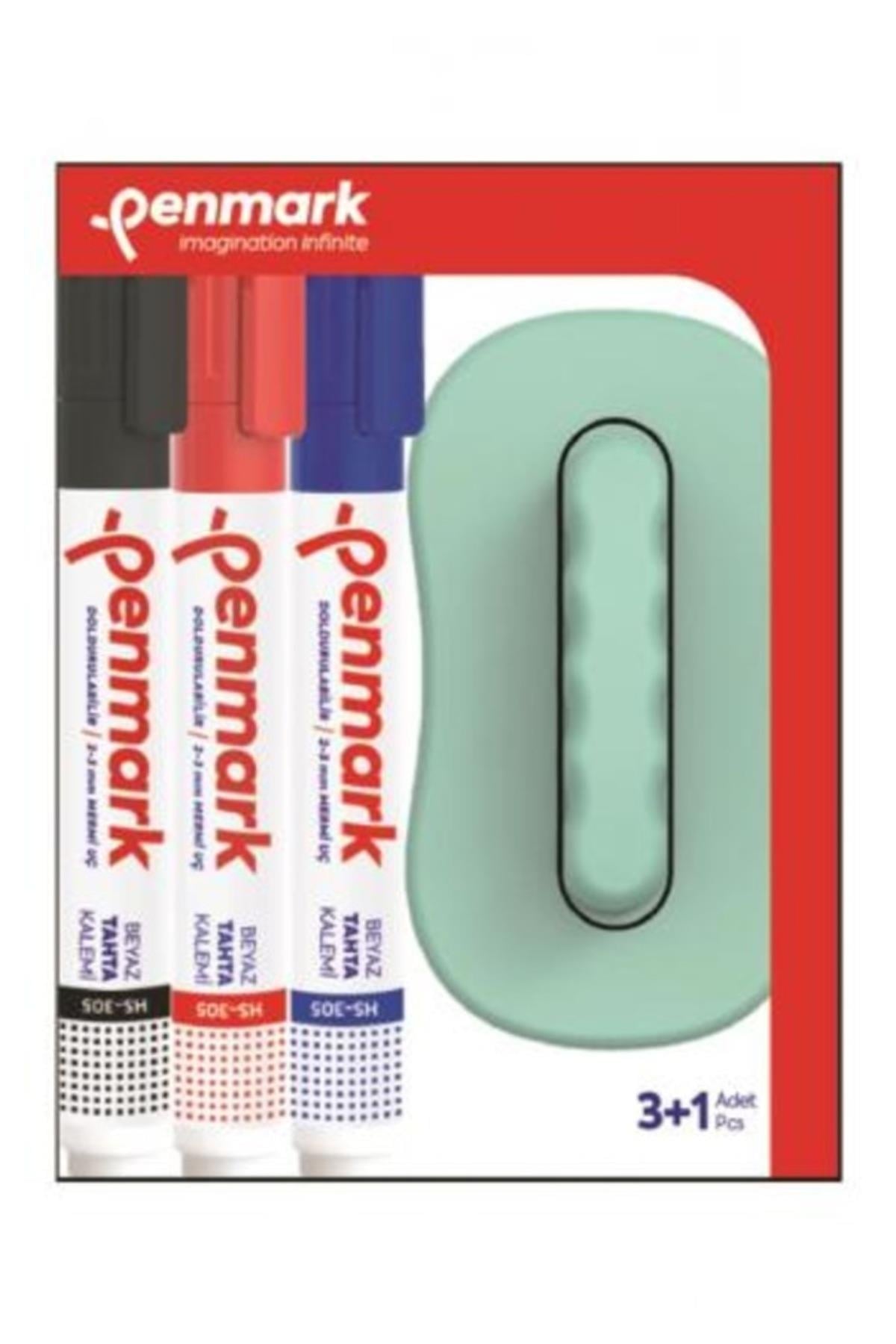 Tahta Kalemi 3 Lü Set+Silgi HS-305-TK3S