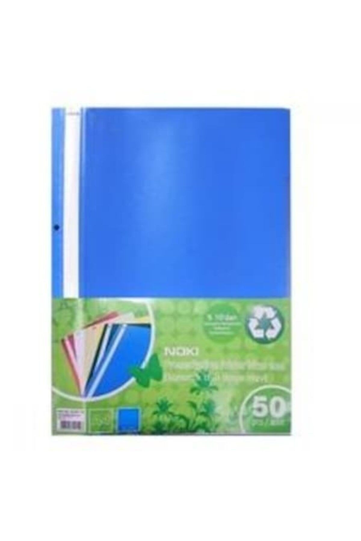 Telli Dosya 50'li 3 Paket Mavi Eko