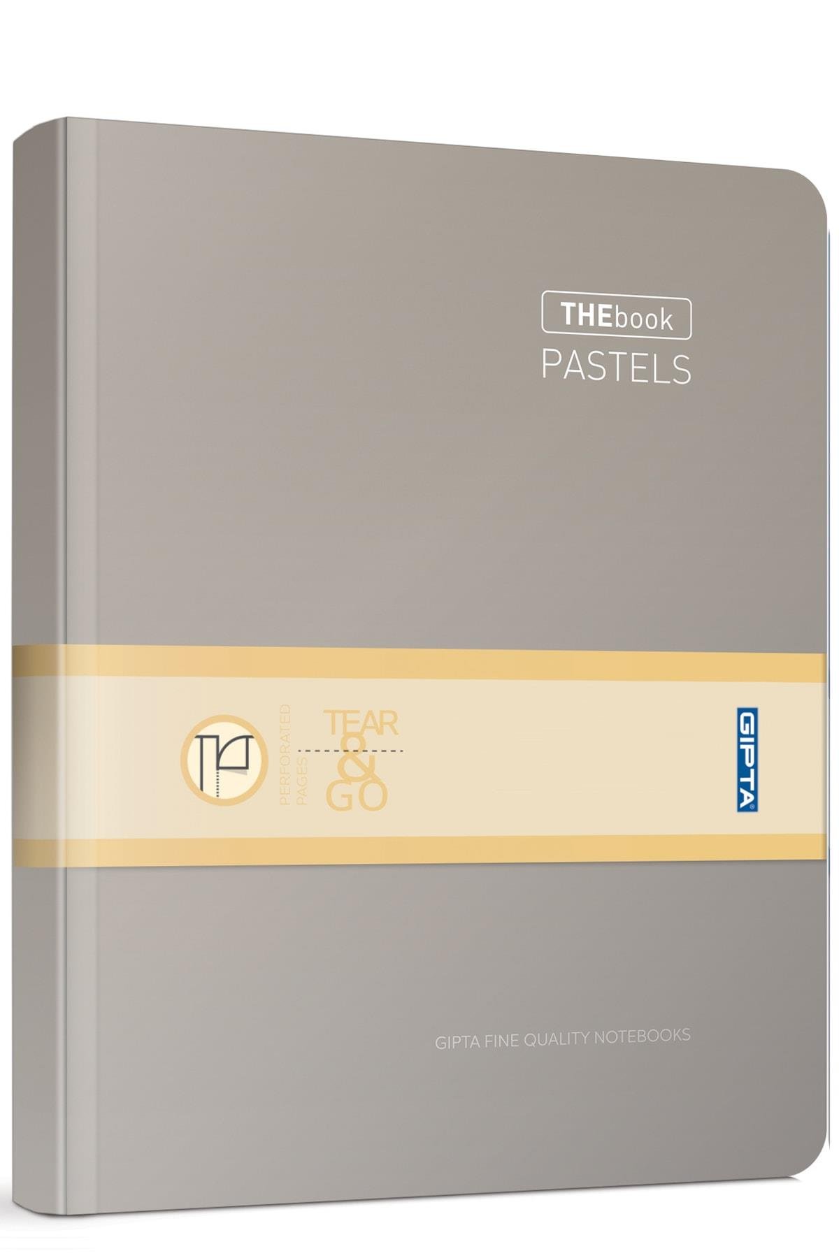 The Book Pastel 20x28 296 Yaprak 4 Bölmeli Sert Kapak Ciltli Defter (3483) Çizgili C