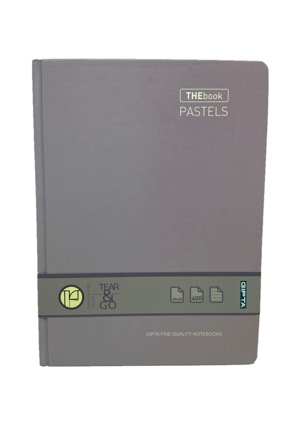 Thebook Pastels Ip.dkş. Sert Kapak Defter 20x28-400 Yaprak Çizgili