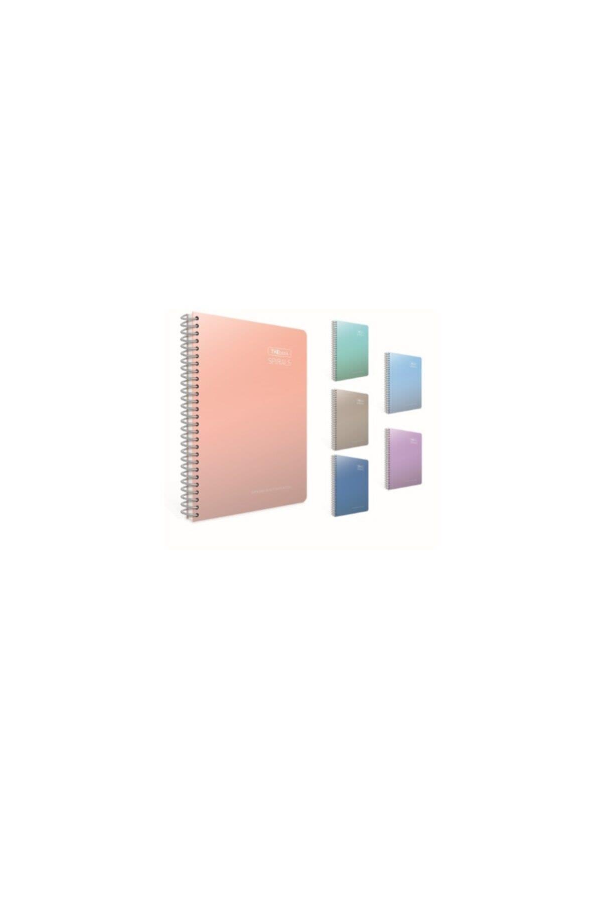 Thebook Spırals Sp. Sert Kapaklı Defter 17x24-100 Yp.çizgisiz