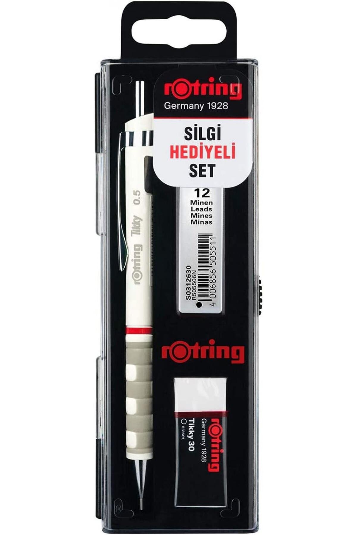 Tikky 0,5mm 3'lü Okul Seti - Beyaz
