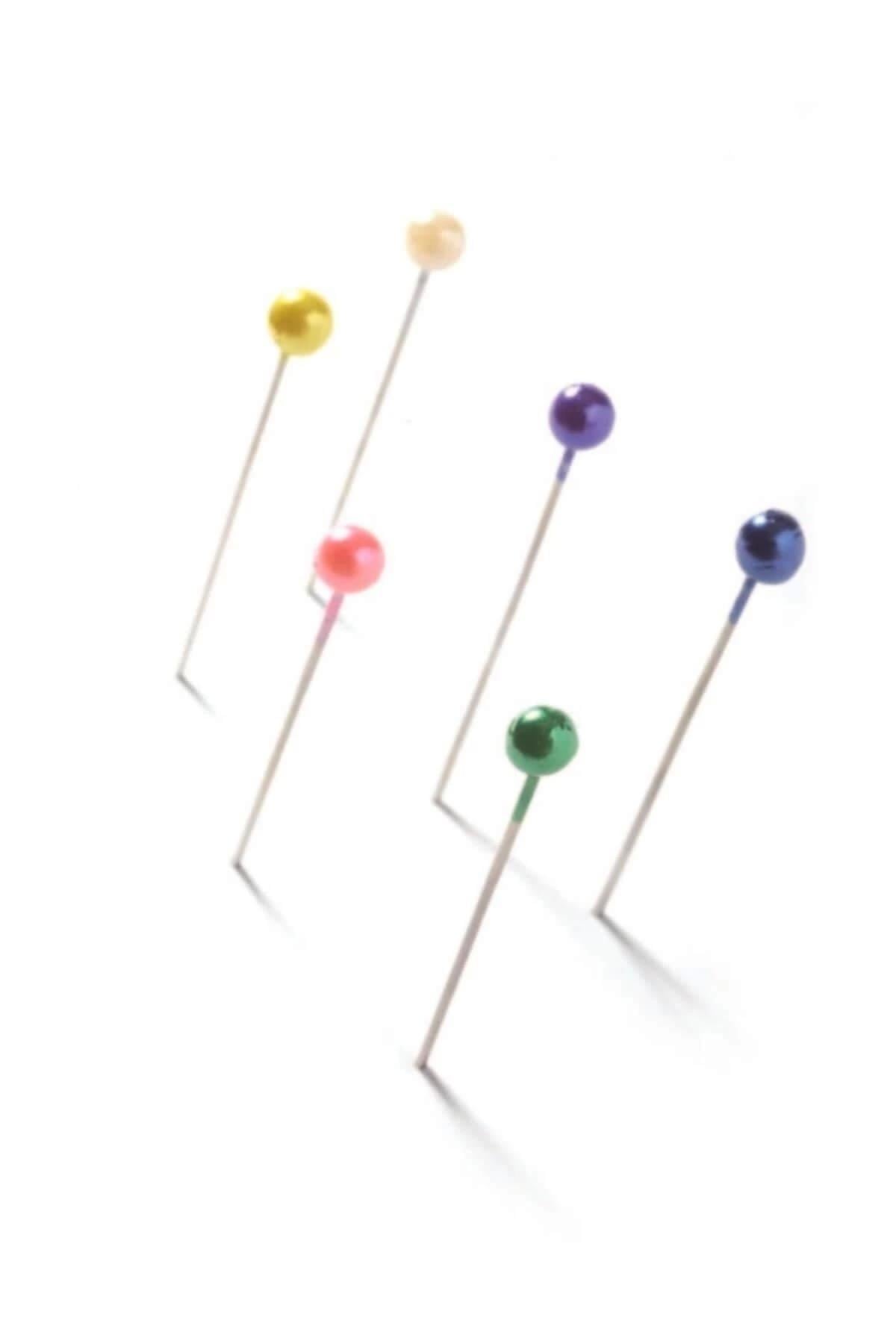 Toplu Iğne Renkli Başlı 32 Mm 320