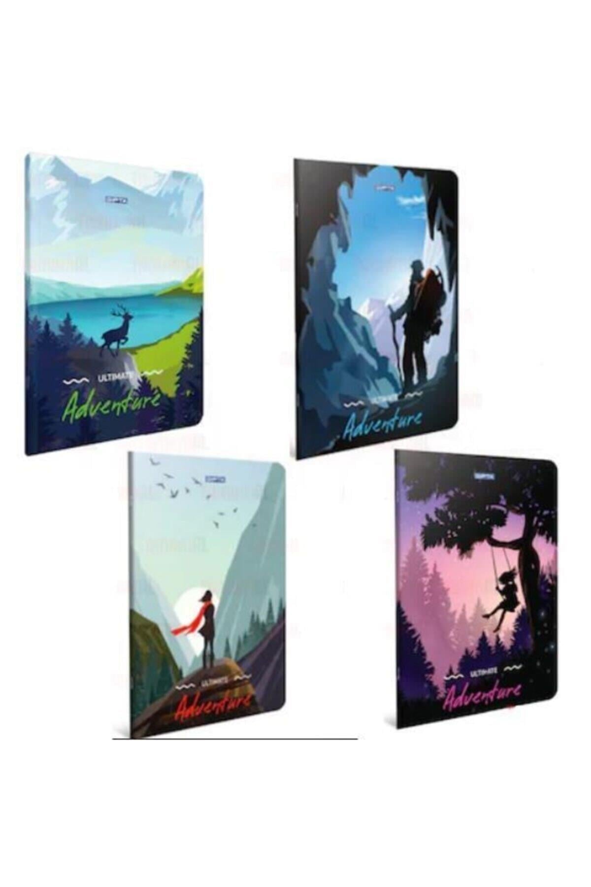 Ultimate Adventure Not Defteri 80 Yaprak Çizgili A6