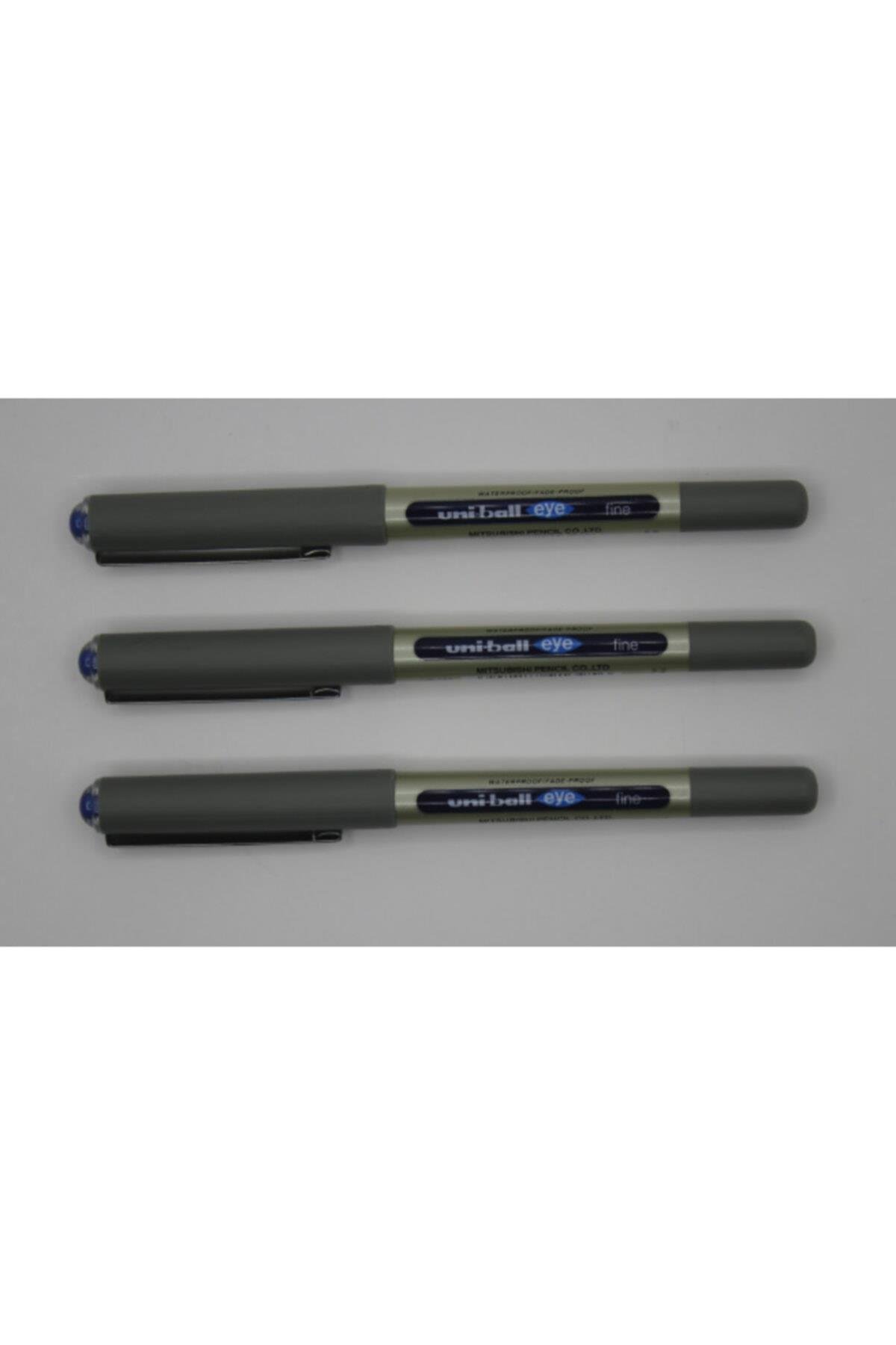 Unı-ball 157 Eye Fine Kalem 0.7mm Mavi (3adet)