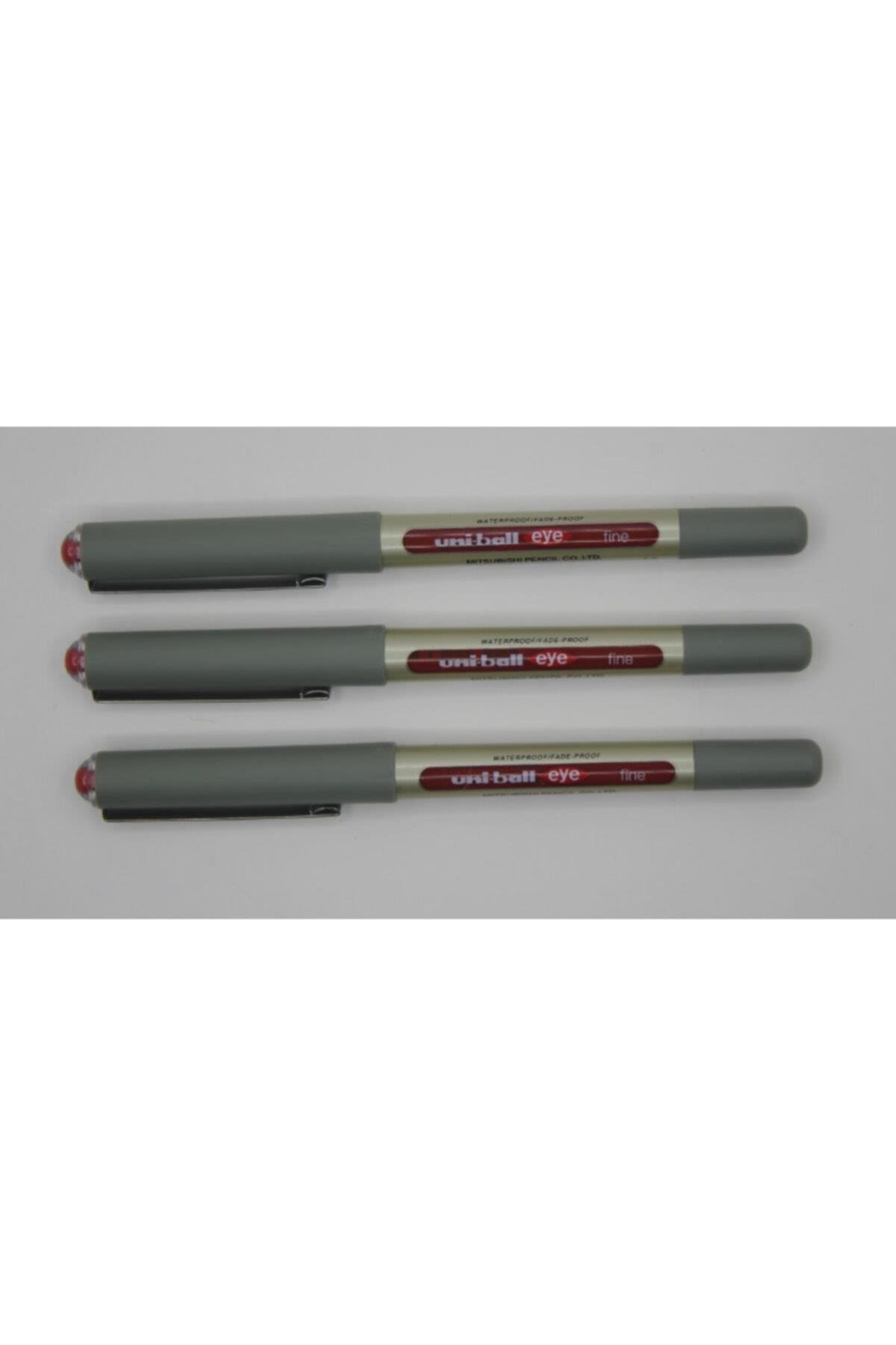 Unı-ball 157 Eye Fine Kalem 0.7mm Kırmızı (3adet)