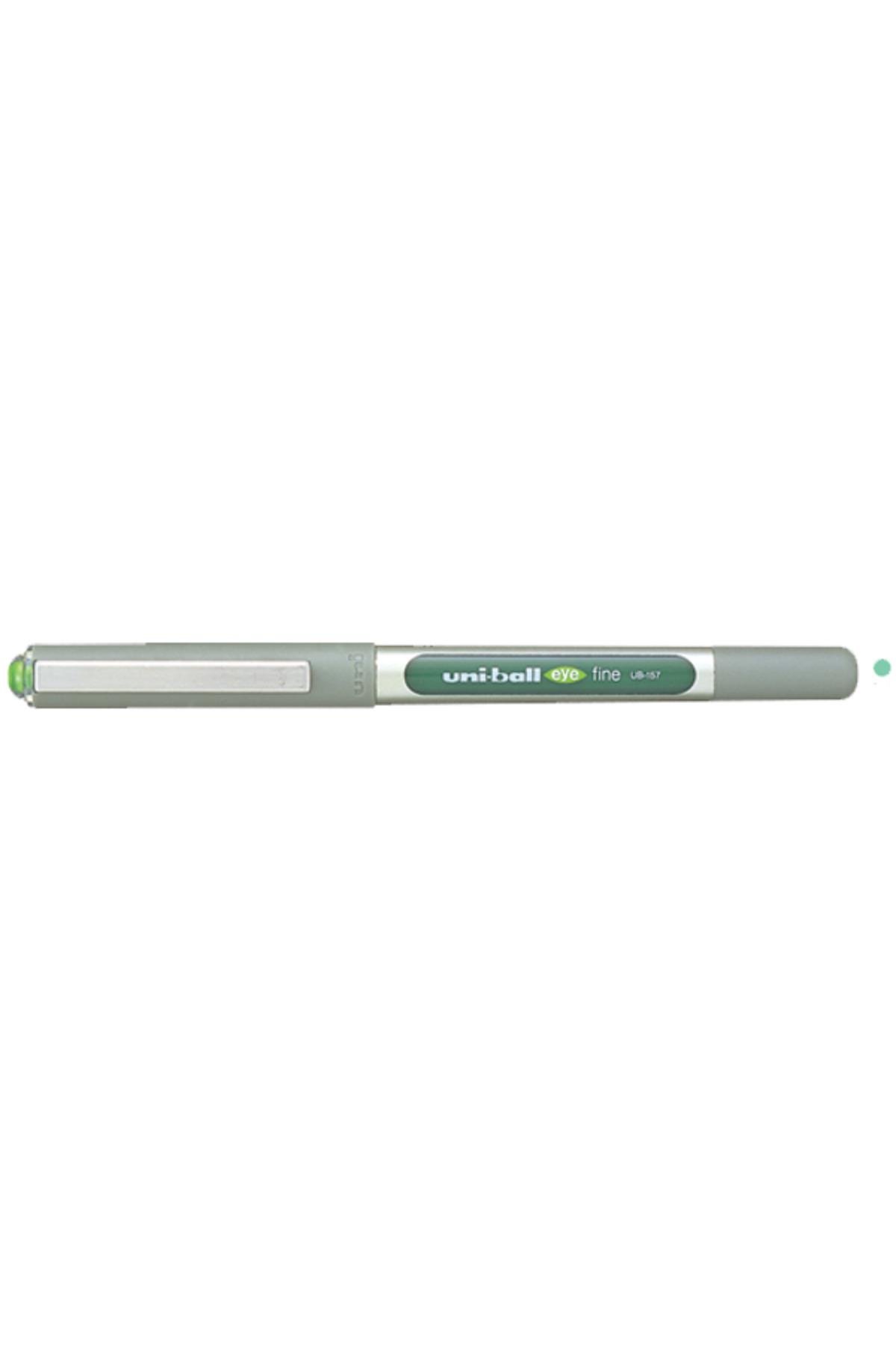 Uni-ball Roller Kalem ( 12 Adet) Eye Fine Bilye Uç 0.7 Mm Açık Yeşil Ub-157