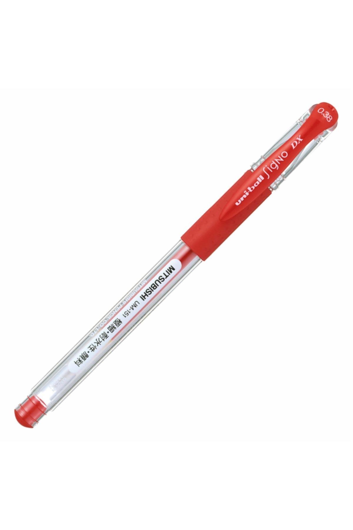 Uni-ball Roller Kalem Signo Dx Fine Jel Bilye Uç 0.7 Mm Kırmızı Um-151