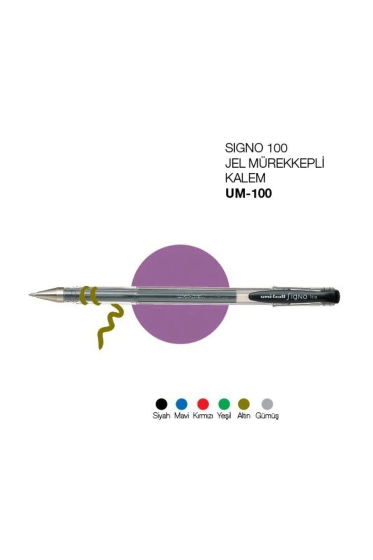 Uni-ball Sıgno Fine 0,7mm Siyah Roller Kalem Um-100