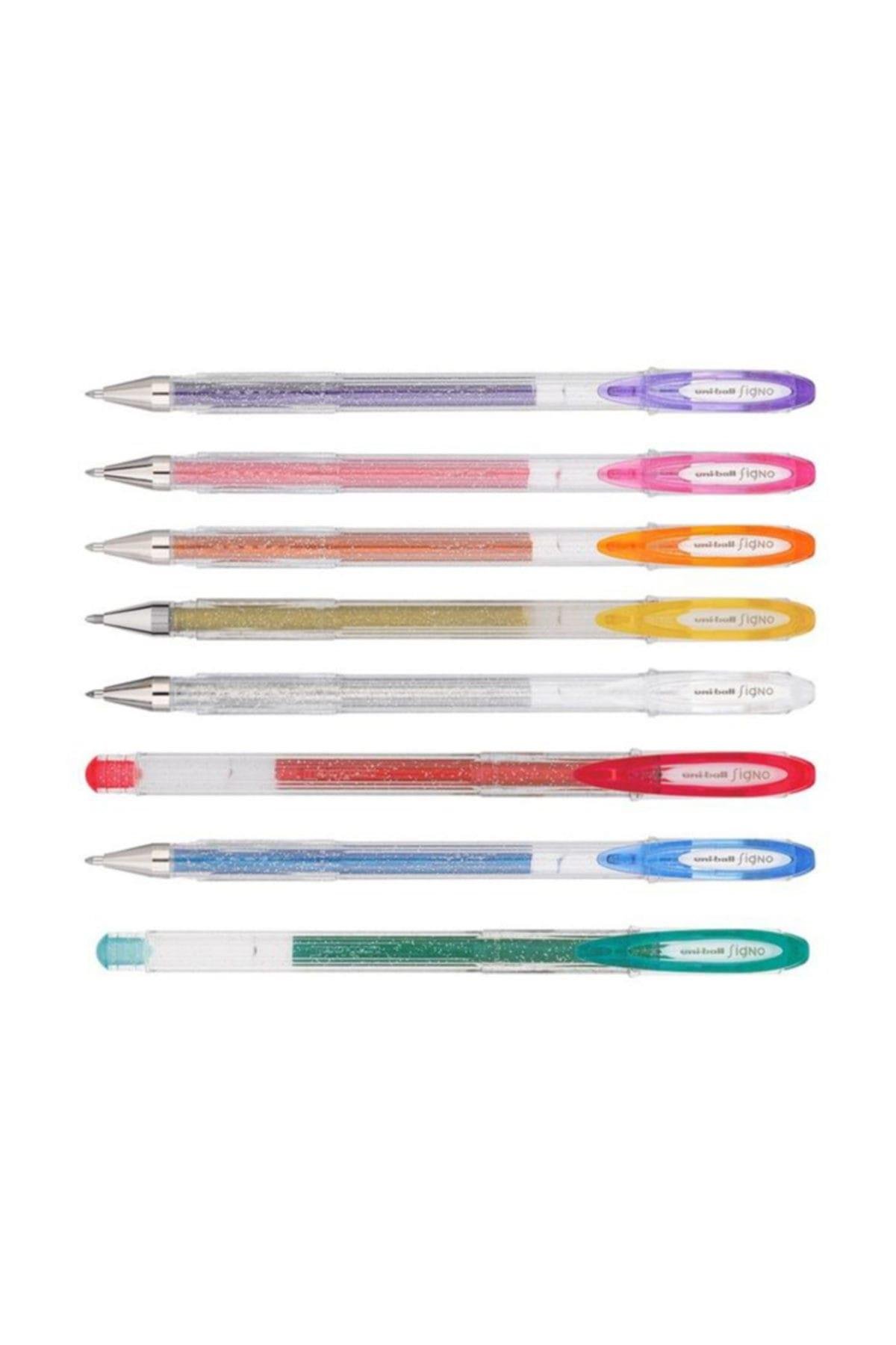 Uni-Ball Signo Sparkling 1.0 Jel Kalem Set - 5'Li Set
