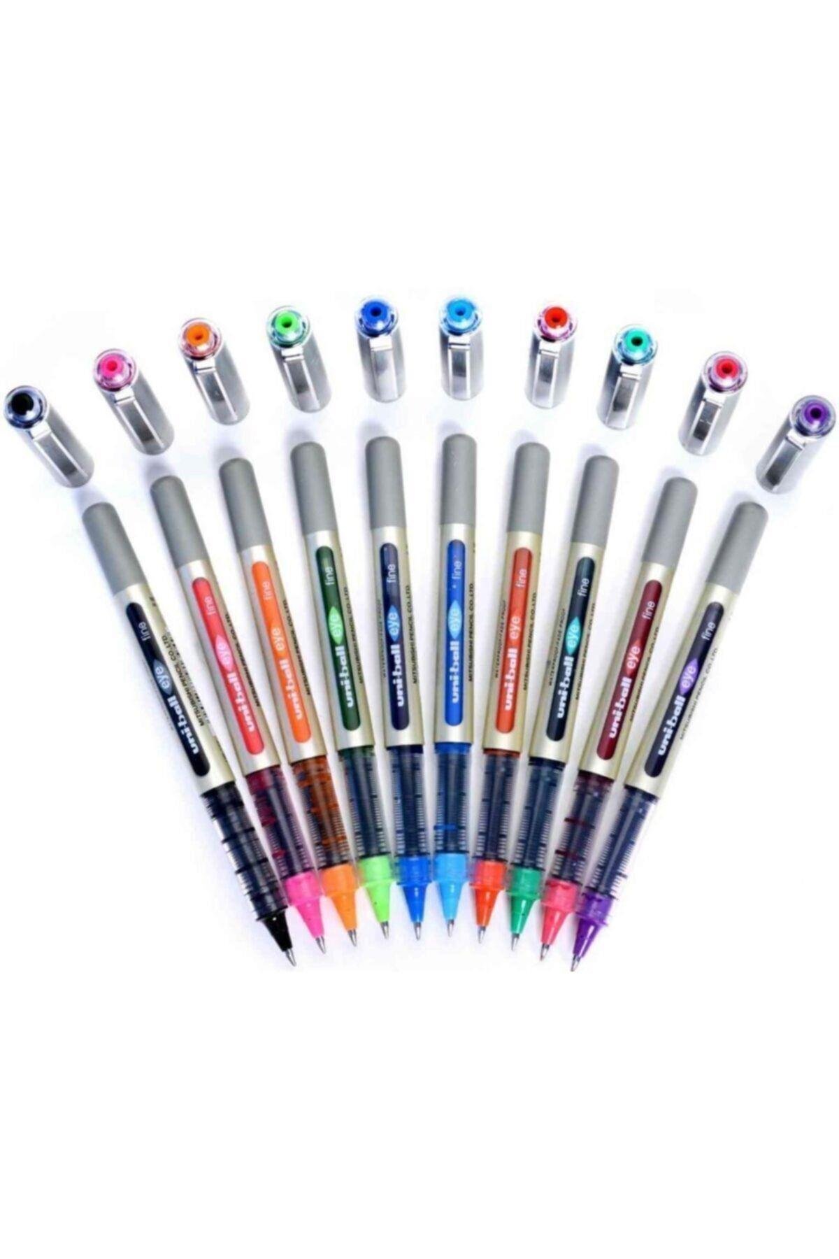 Uniball Eye Fine 0.7 Mm Roller Kalem Seti 10 Adet Ub-157