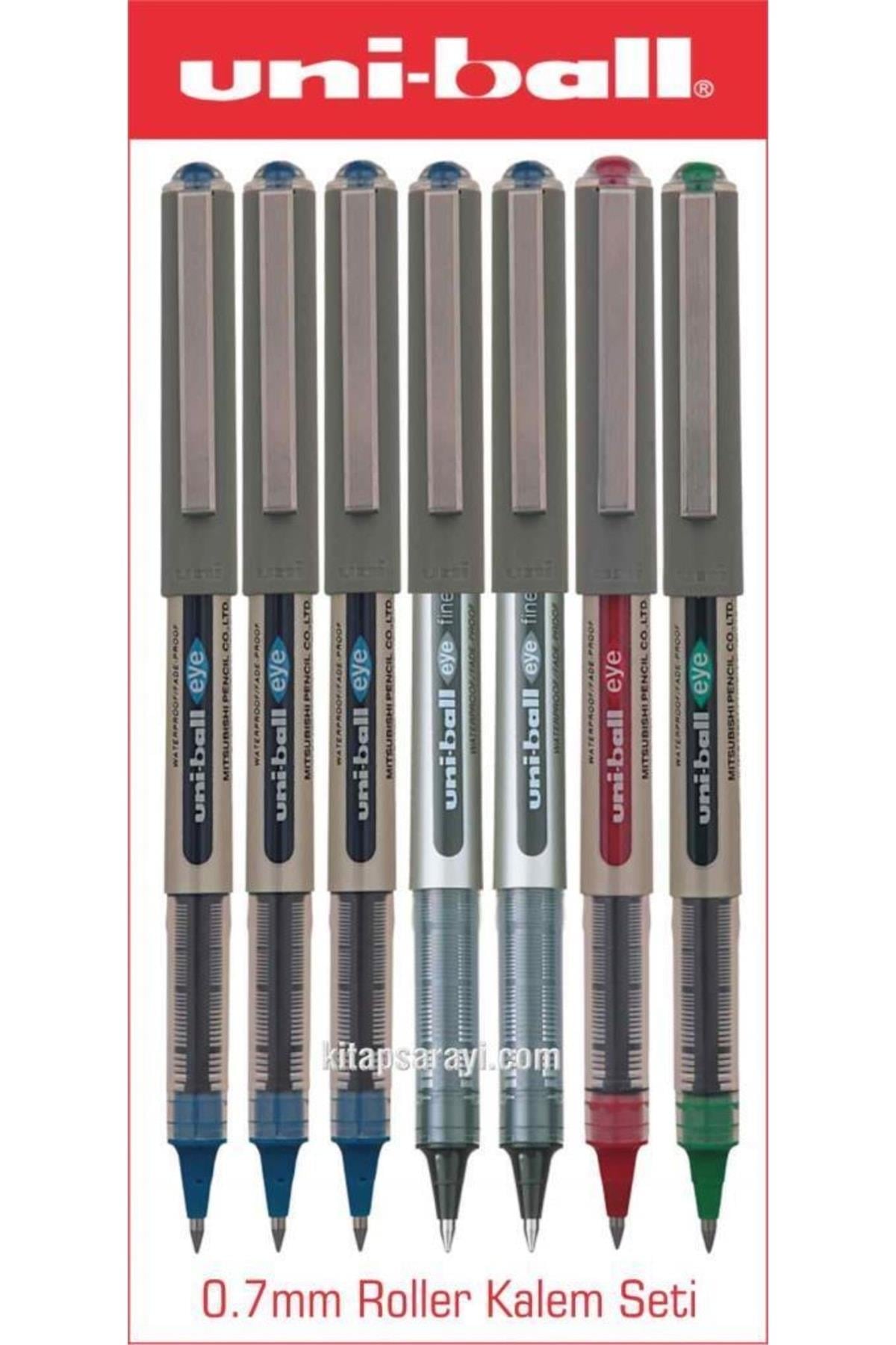 Uniball Eye Fine 0.7 Mm Roller Kalem Seti 7 Adet Ub-157
