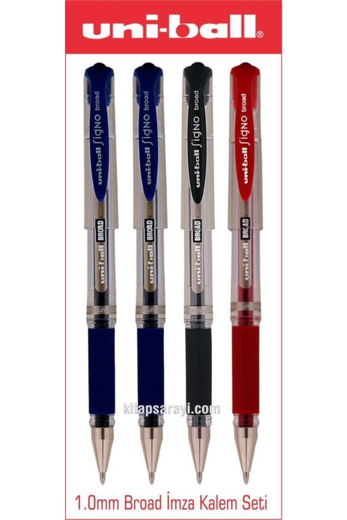 Uniball Signo Broad 1.0 Mm Imza Kalemi Seti 4 Adet Um-153
