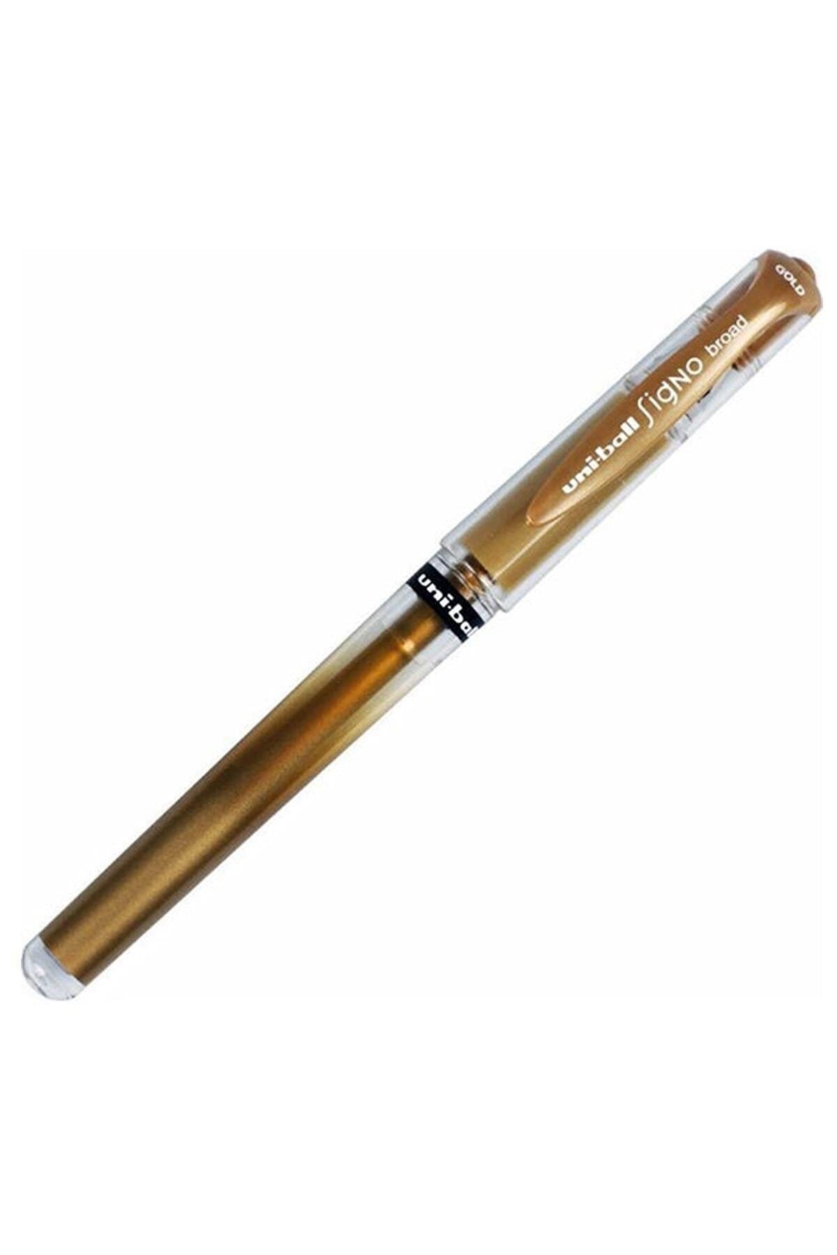 Uniball Signo Broad 1.0 Davetiye Kalemi Altın