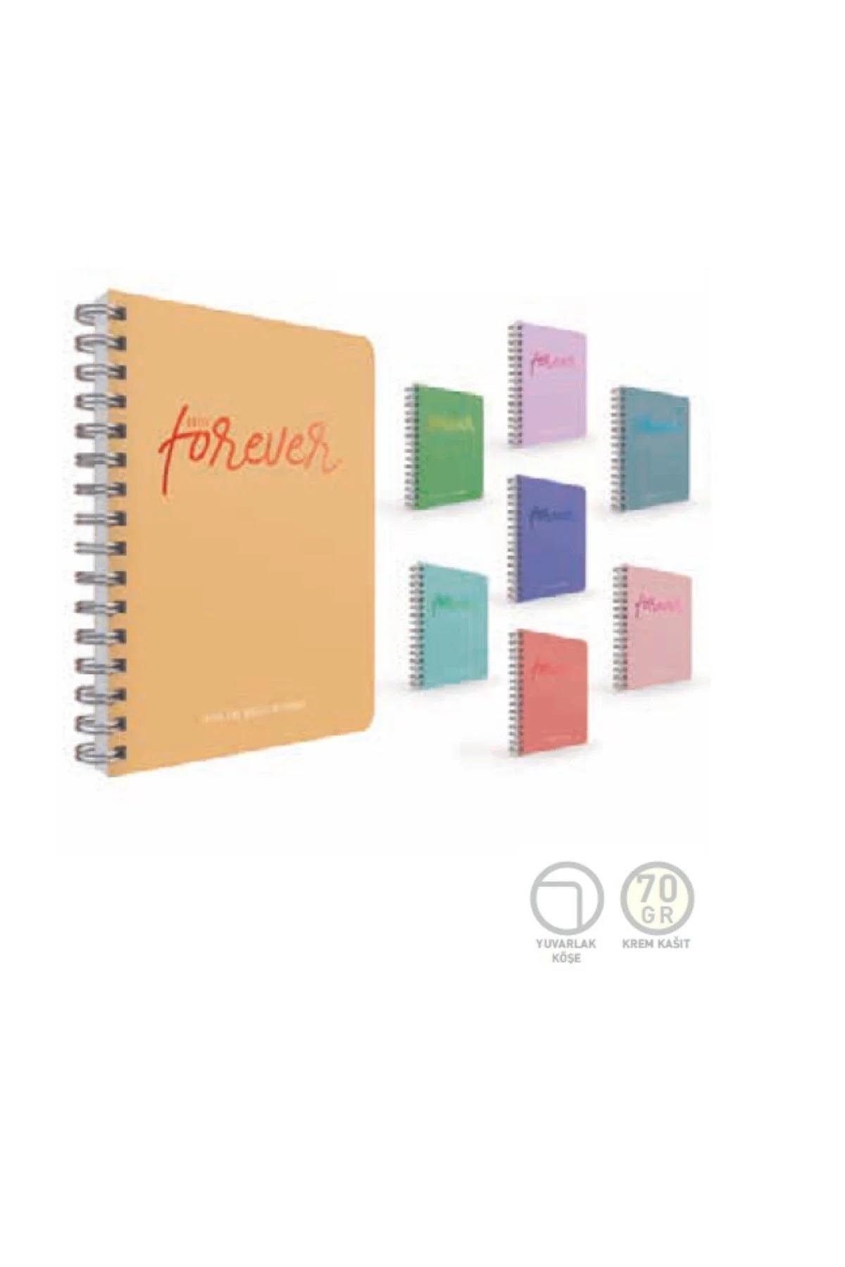 Untıl Spiralli Sert Kapak Defter 17x24 120 Yaprak Çizgili