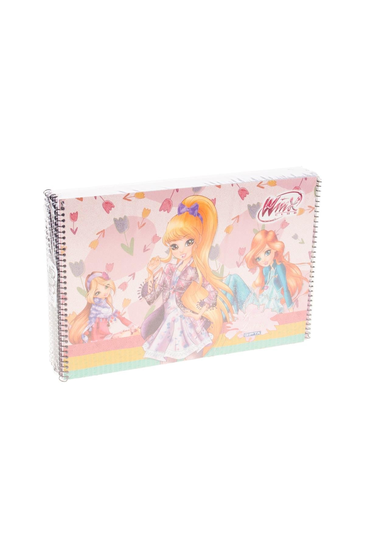 Winx Resim Defteri Spiralli Karton Kapak 17x24 15 Yaprak 4836 3089