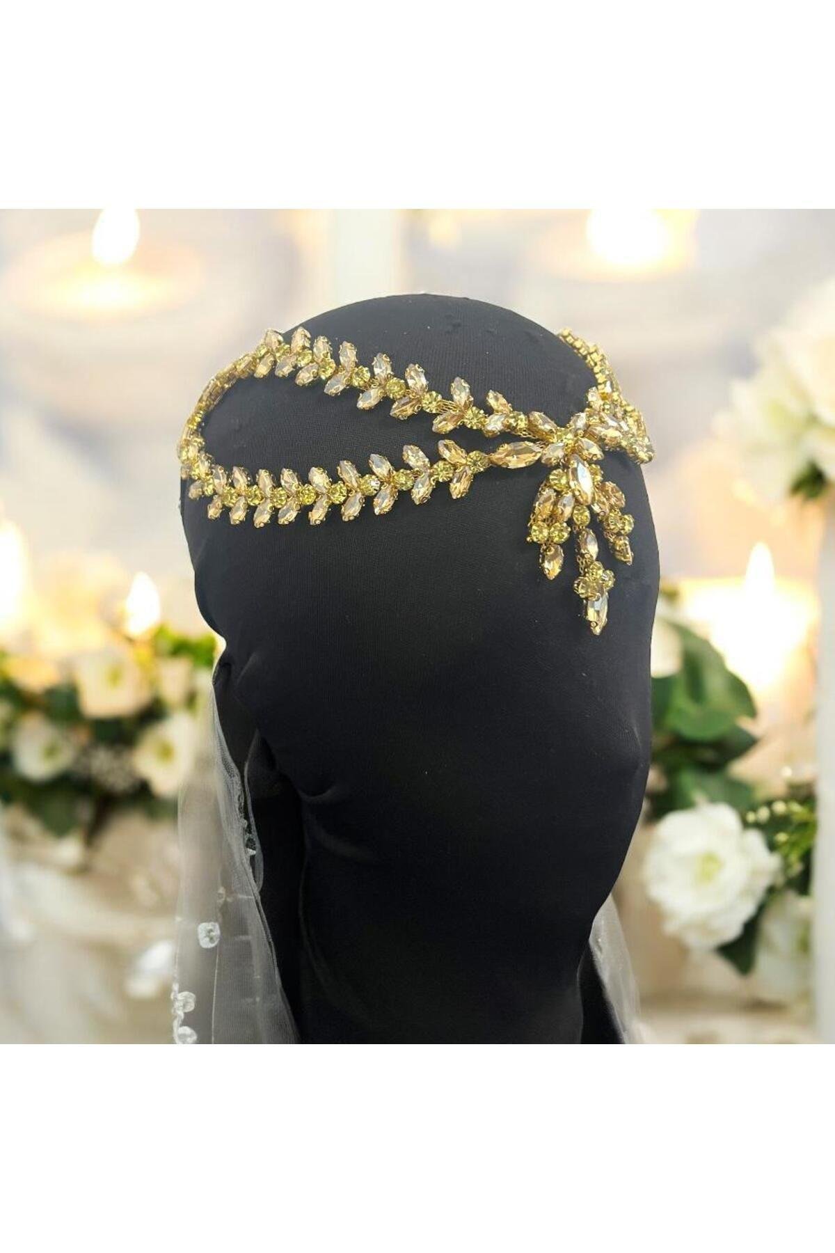 alınlık Gelin,Kına,Nişan,Söz,After,Bride,Party Taç