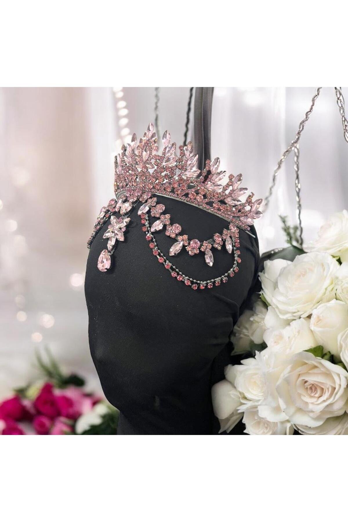alınlıklı Gelin,Kına,Nişan,Söz,After,Bride,Party Taç