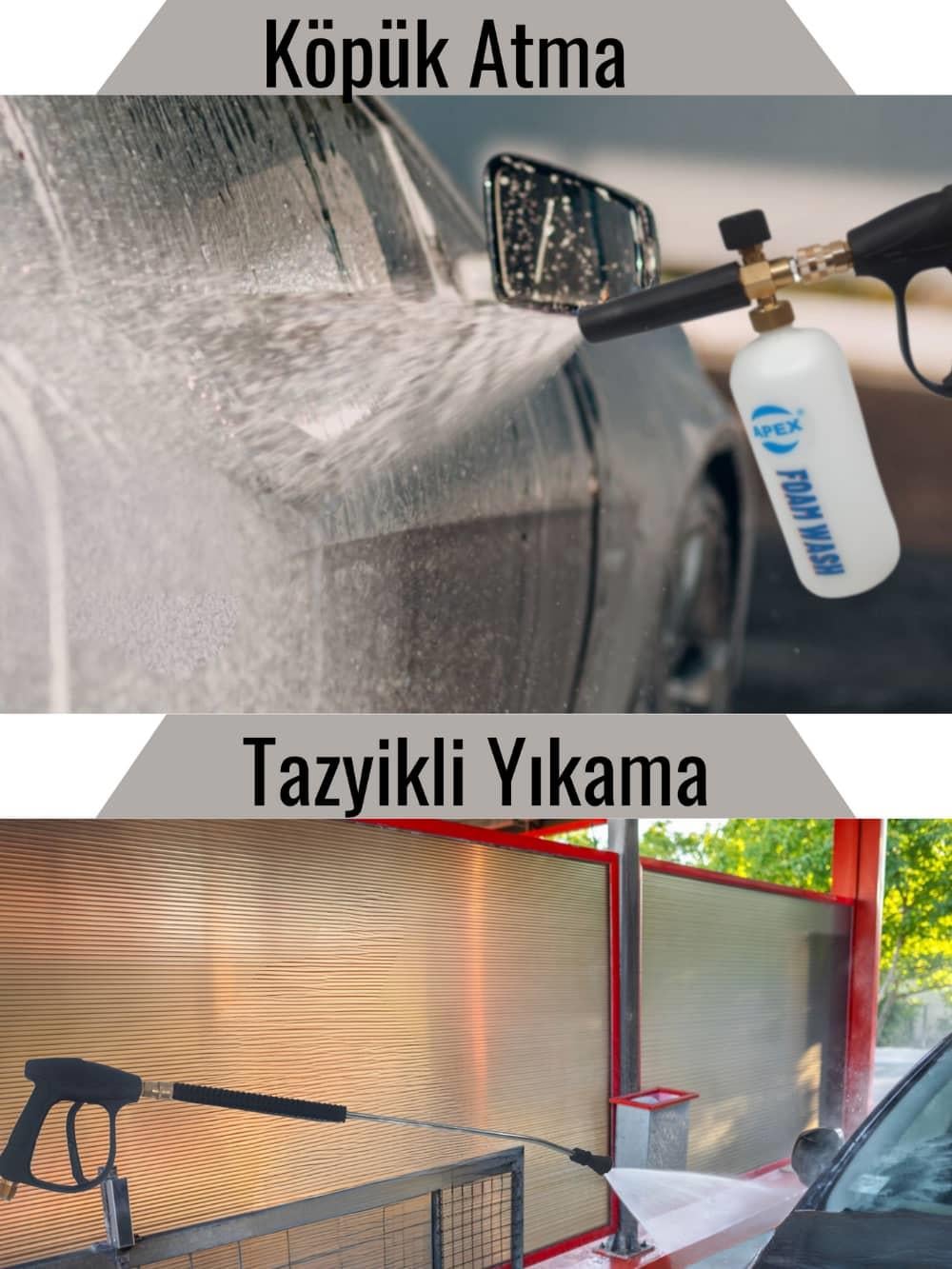 Basınçlı su tabancası tetik kabze aparatı