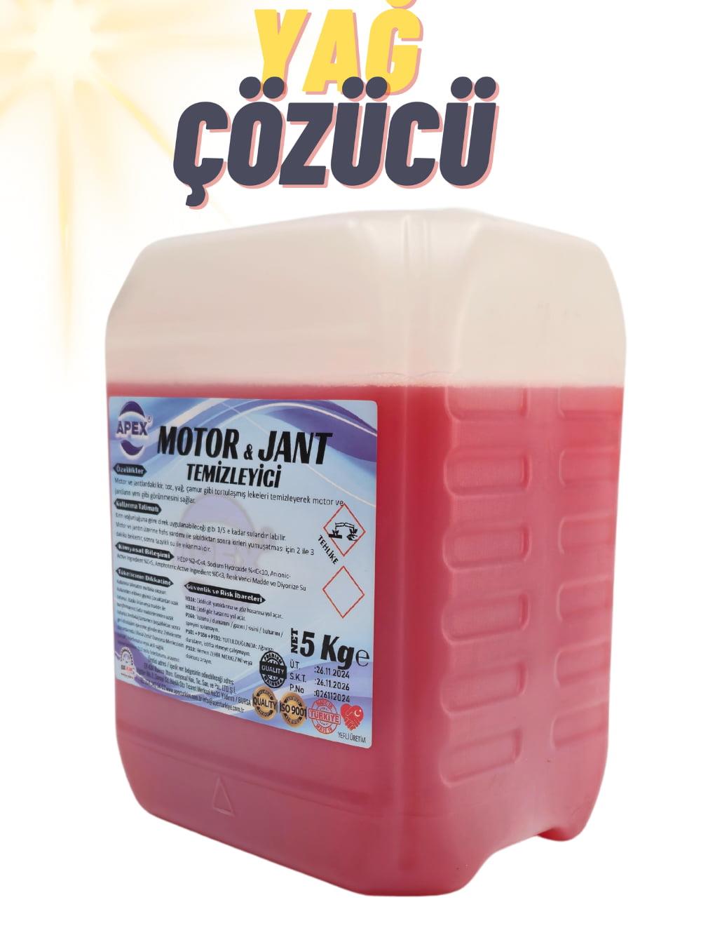 Motor ve jant temizleyici araç bakım 5 kg