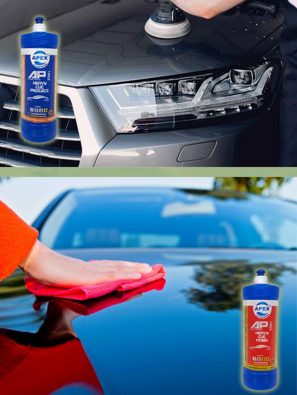 Oto bakım hare giderici wax cila seti