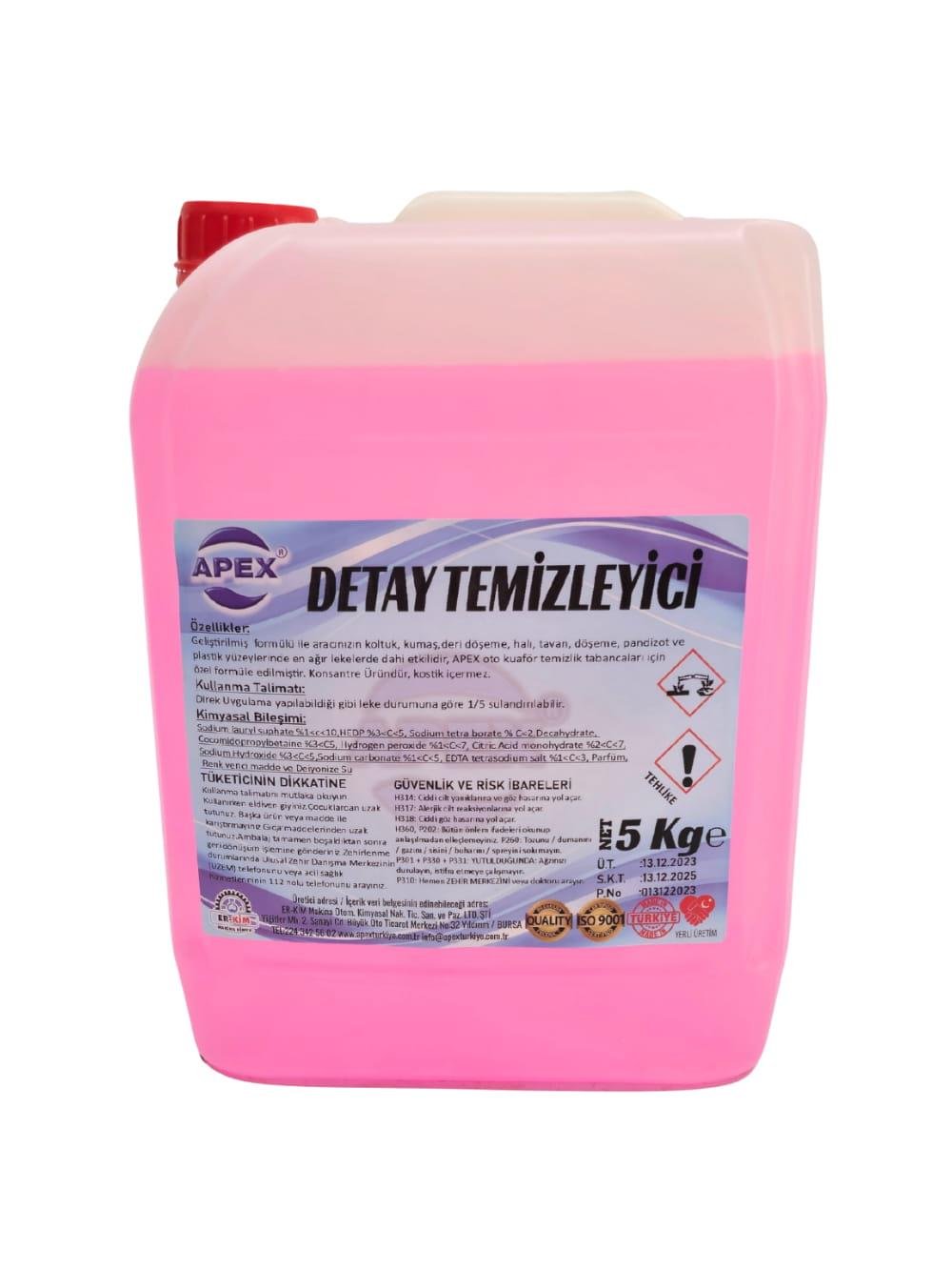 Araç İçi Detay Temizleyici 5 kg  