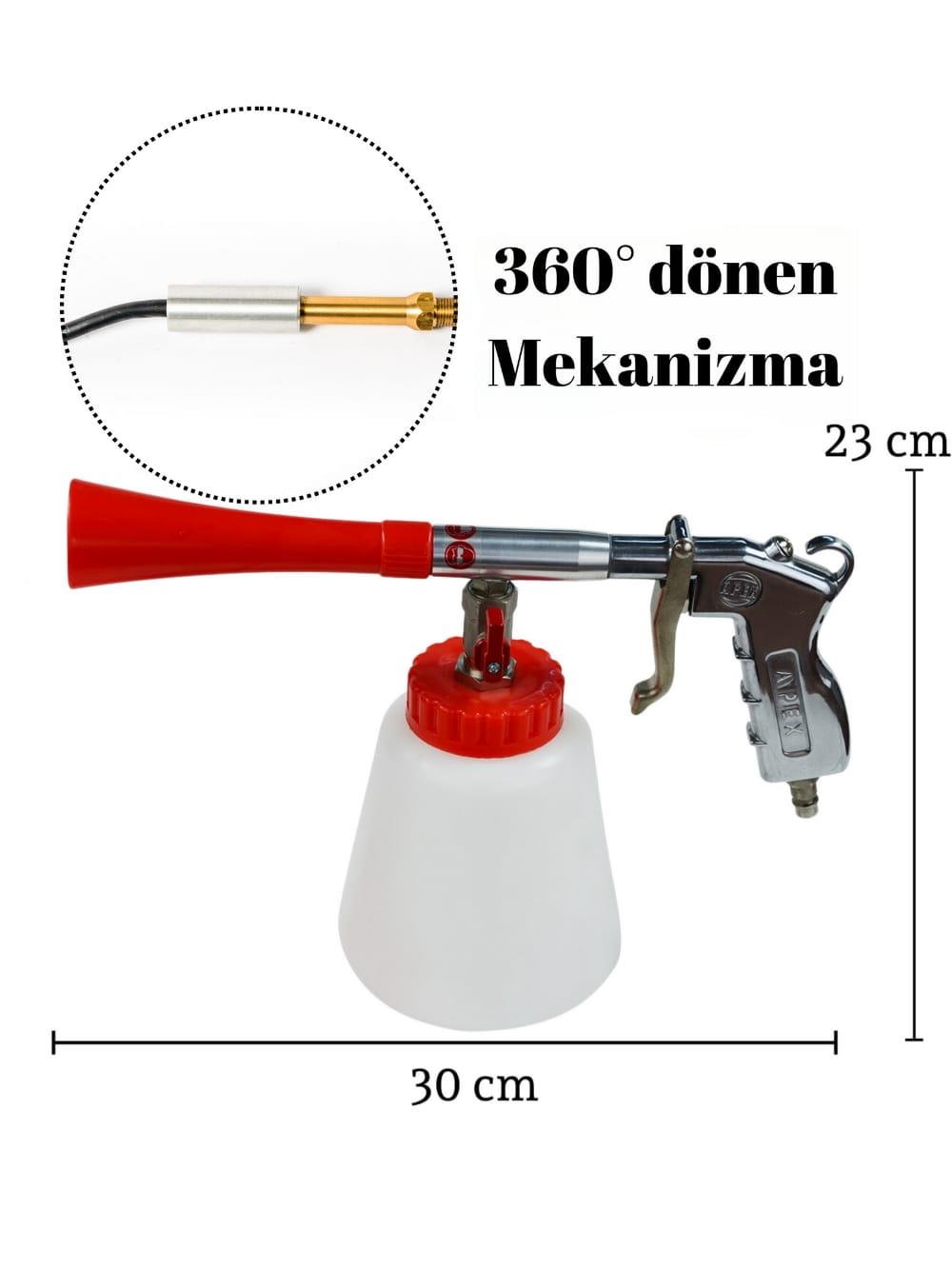 Detay Temizlik Tabancası Bilyeli Tornador
