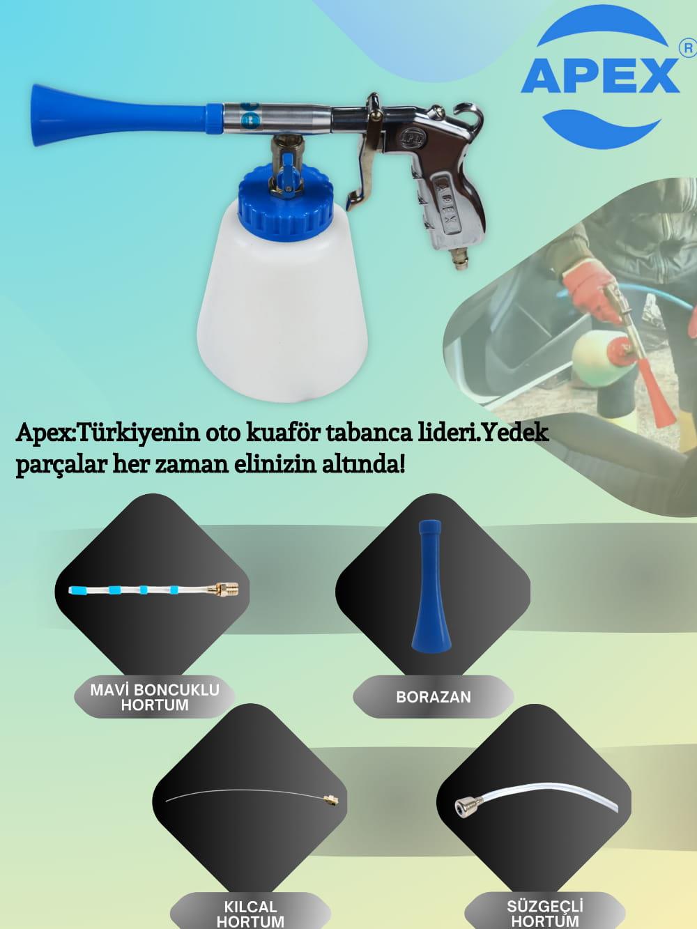 Detay Temizlik Tabancası Boncuklu Tornador Temizliği