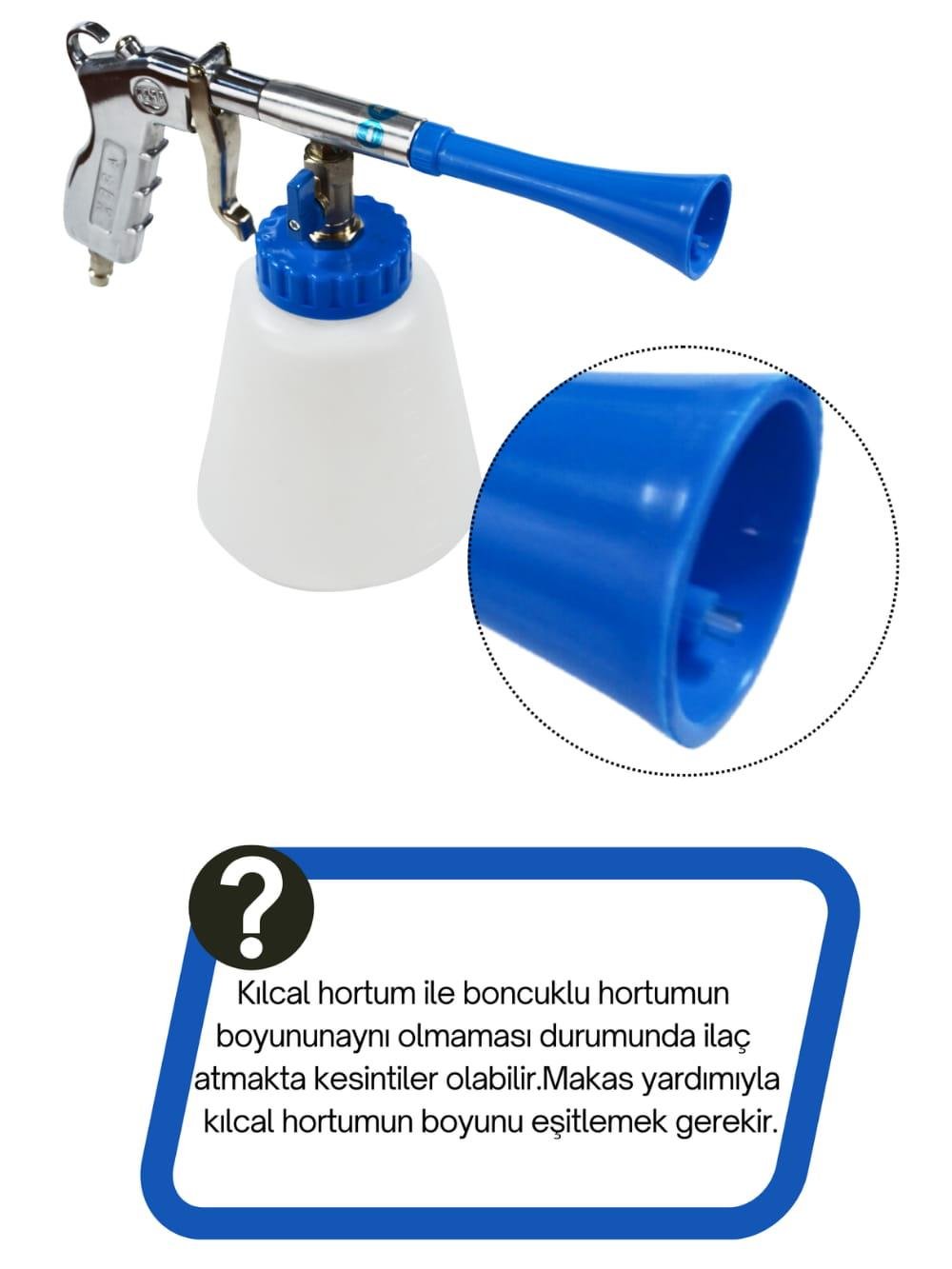 Detay Temizlik Tabancası Boncuklu Tornador