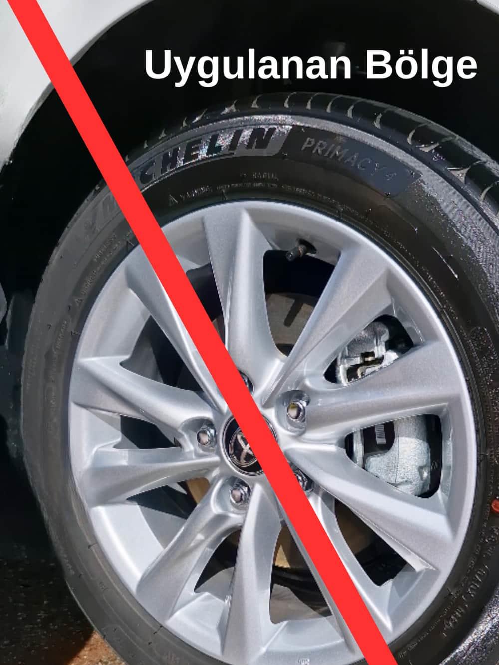 Profesyonel oto lastik parlatıcı 5 kg