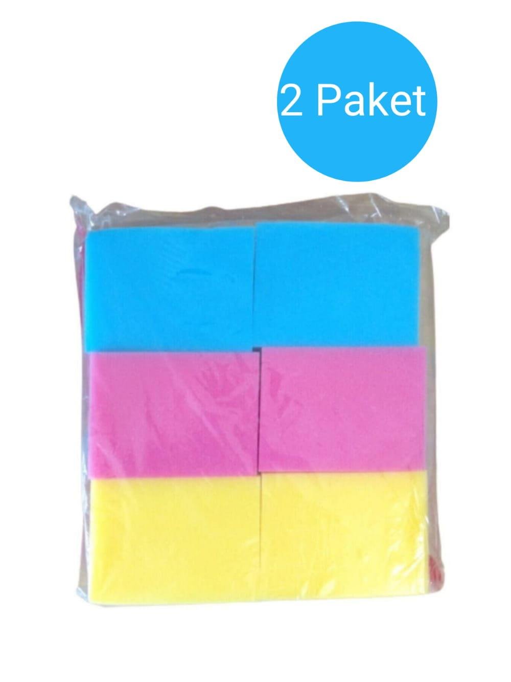 Araç içi dışı temizlik süngeri 24’lü set