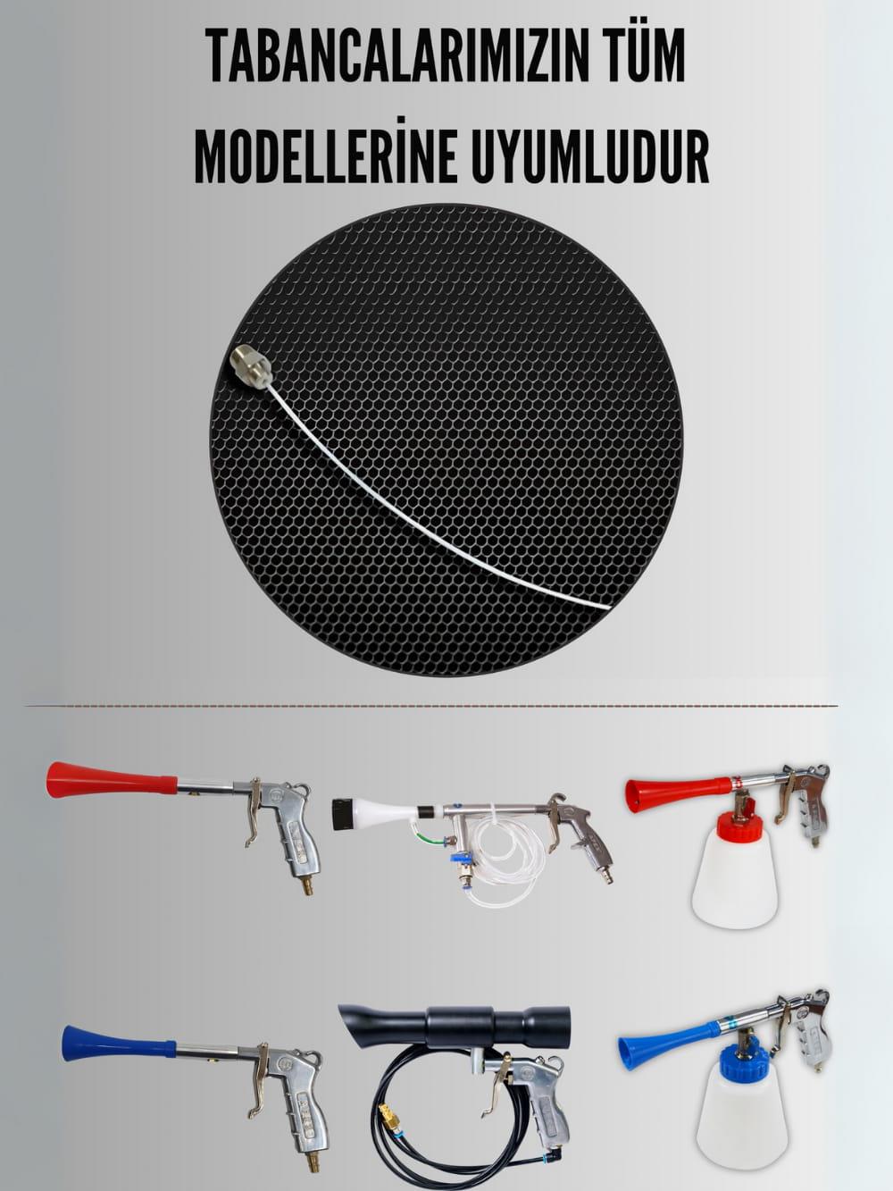 Tornador Temizlik Tabancası Fırçalı Borazanı