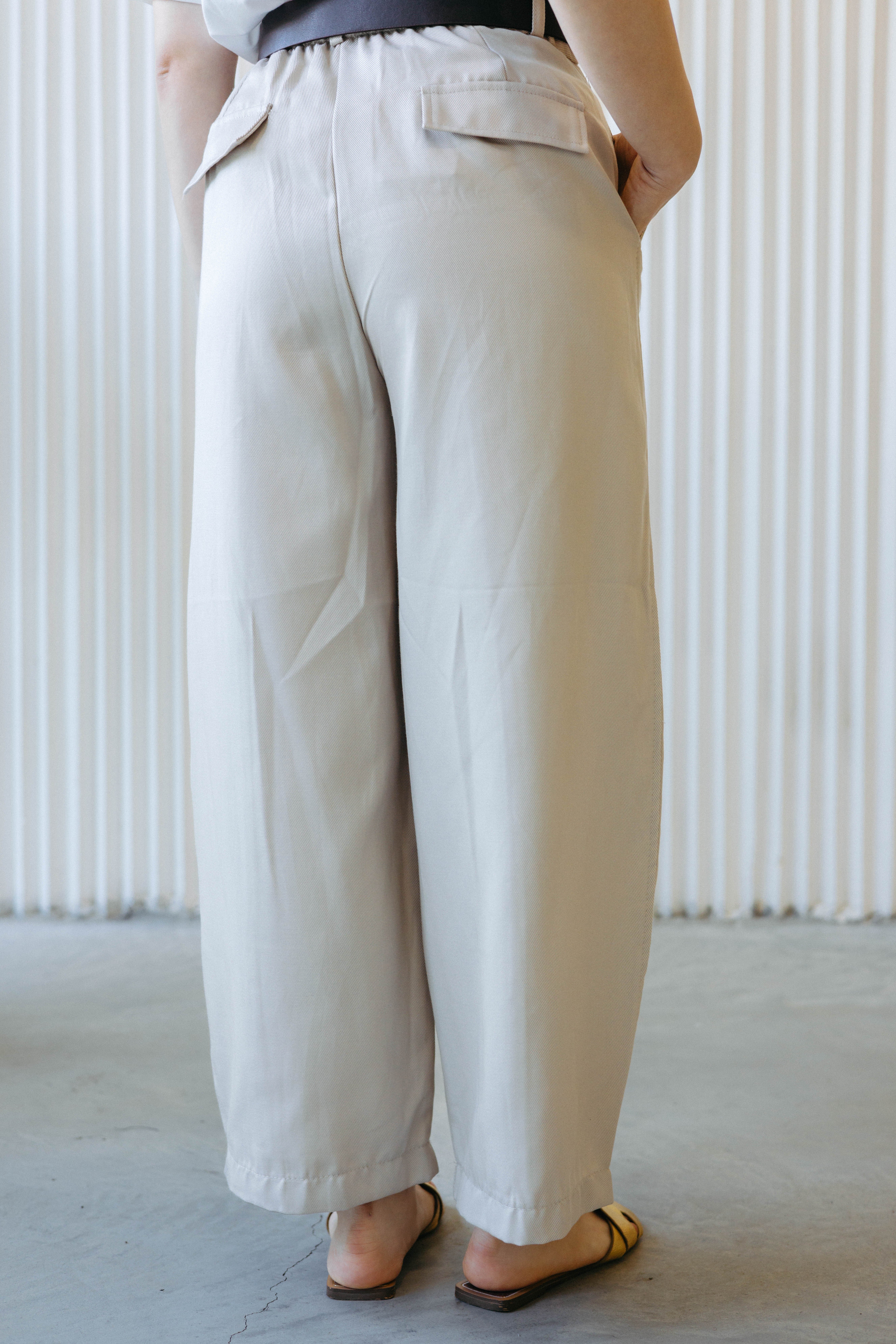 Baggy Pantolon Bej