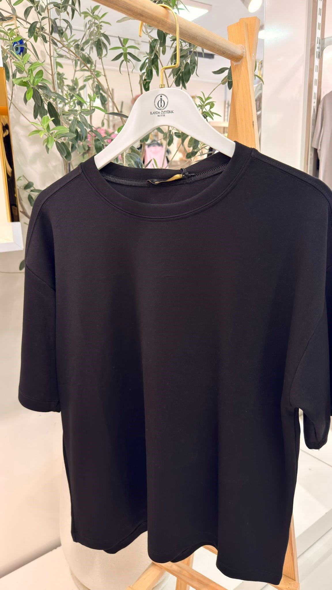 Basic Modal T-shirt Sİyah