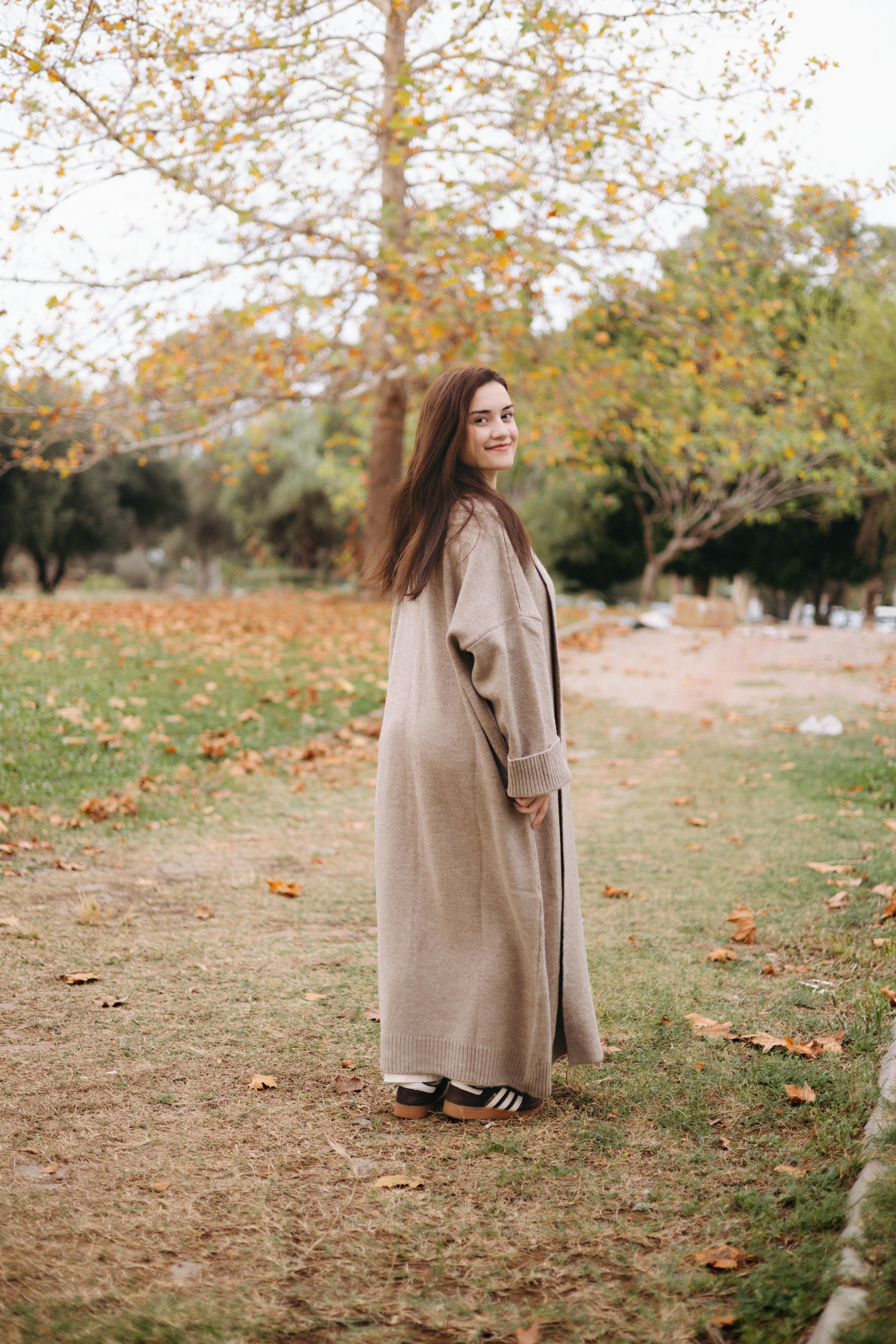 Maxi Hırka Vizon