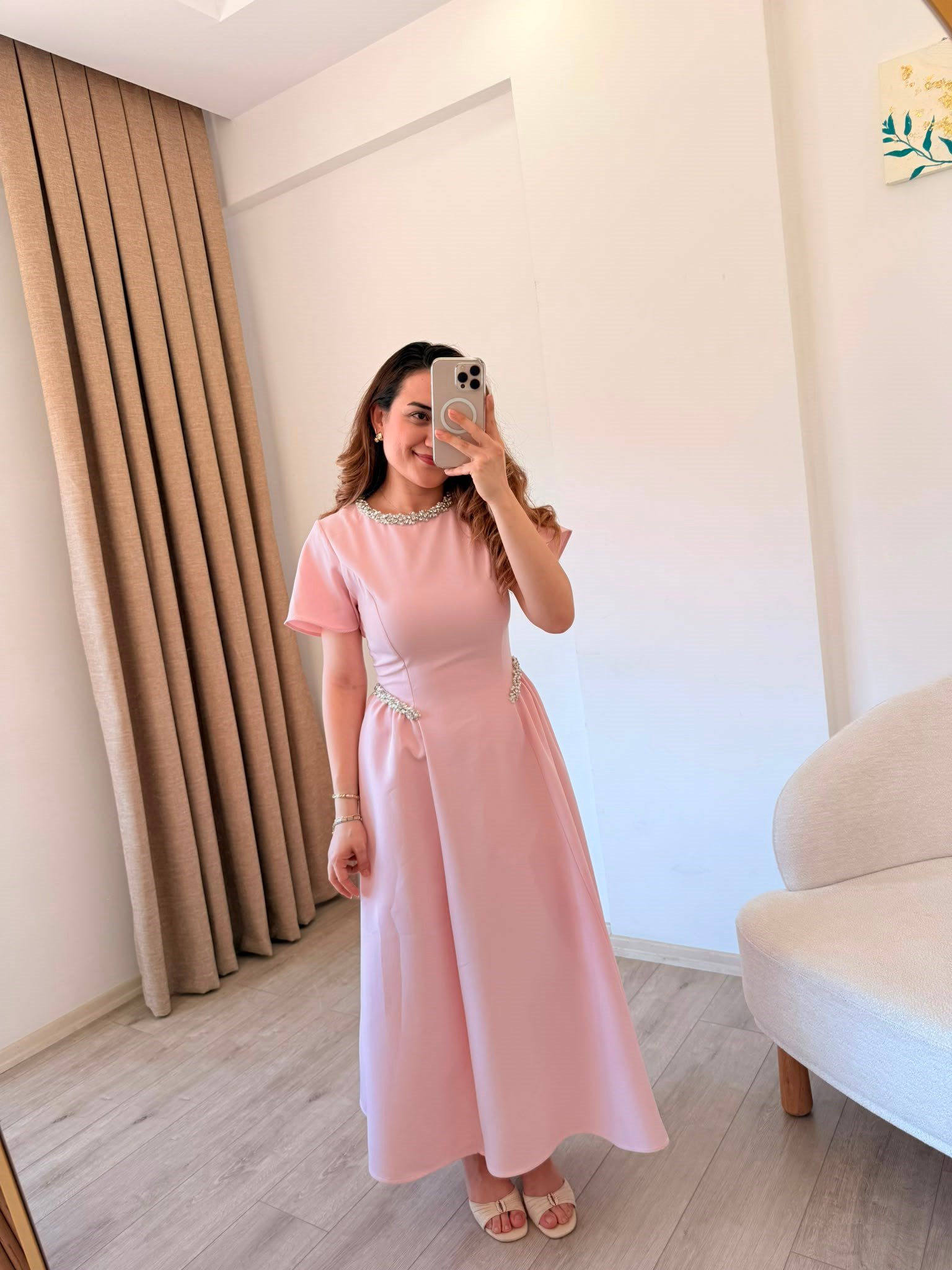 Prenses Elbise Pembe