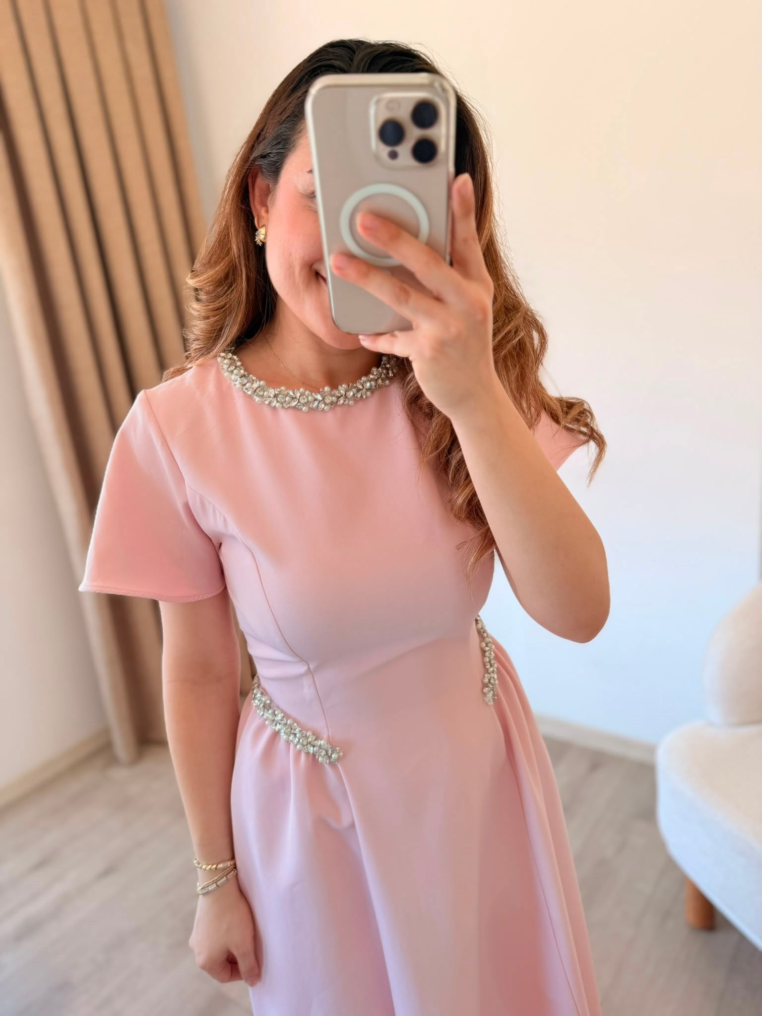 Prenses Elbise Pembe