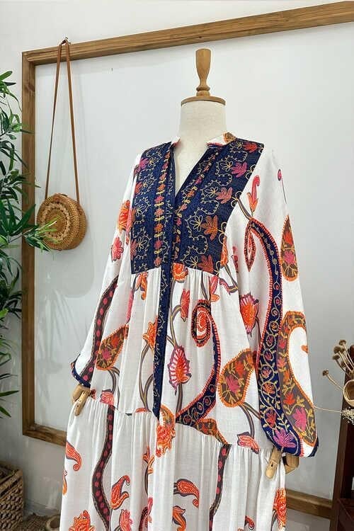 BERİL VİSKON ELBİSE