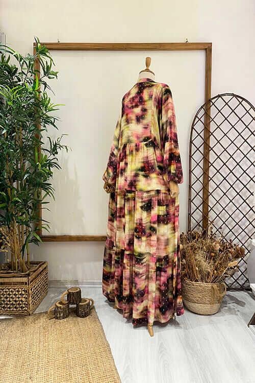 BİRCE ELBİSE Mürdüm