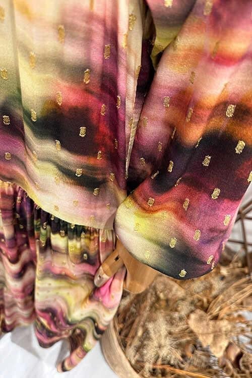 BİRCE ELBİSE Mürdüm