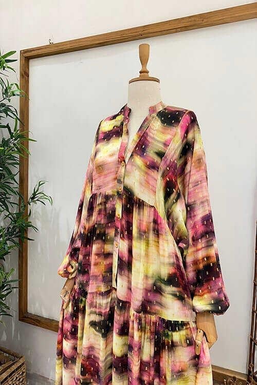 BİRCE ELBİSE Mürdüm