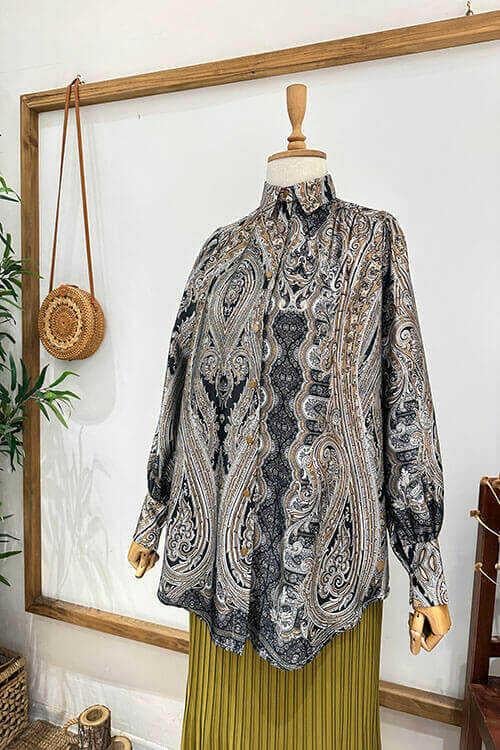 BİRCE GÖMLEK Safran