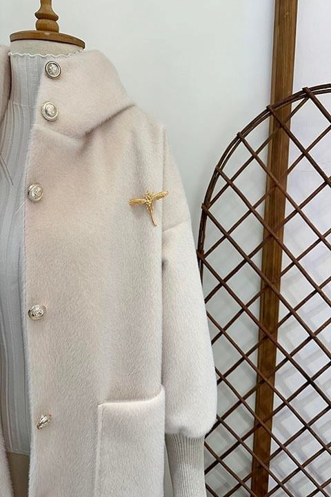 BROŞLU KAŞE KABAN Taş