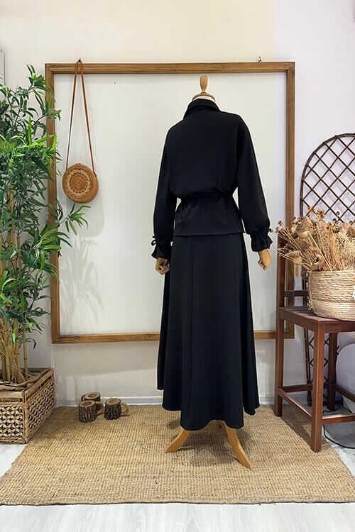 CEKETLİ OYŞO TAKIM Siyah