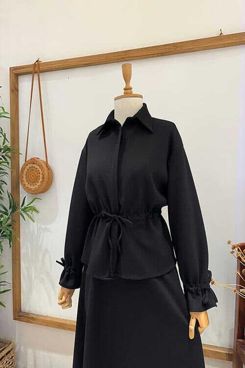 CEKETLİ OYŞO TAKIM Siyah