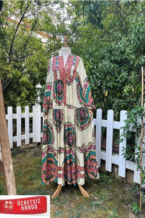 ÇİÇEK ELBİSE TAŞ