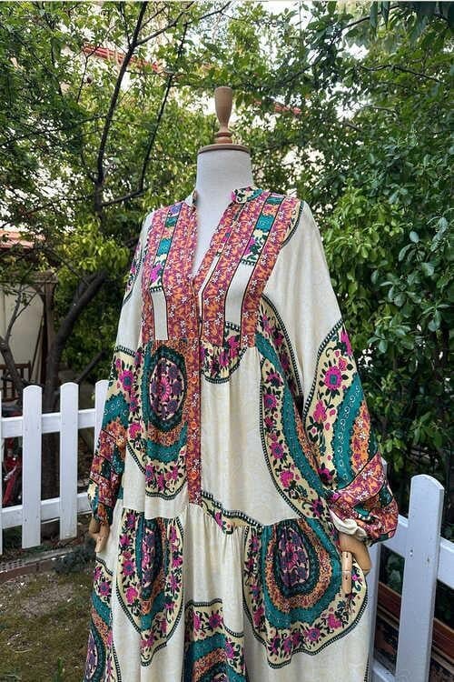 ÇİÇEK ELBİSE TAŞ