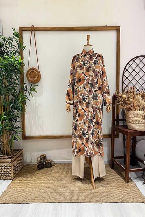 EFTELYA TUNİK Kahve